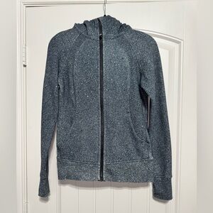 Lululemon Scuba Hoodie *Light Cotton Fleece Luminesce Splatter White Black